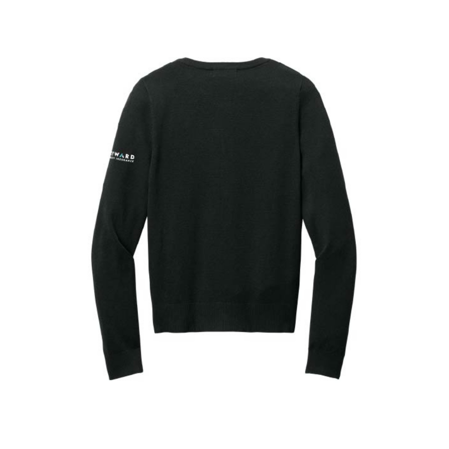 Women's Easy Care Crewneck Cardigan Sweater