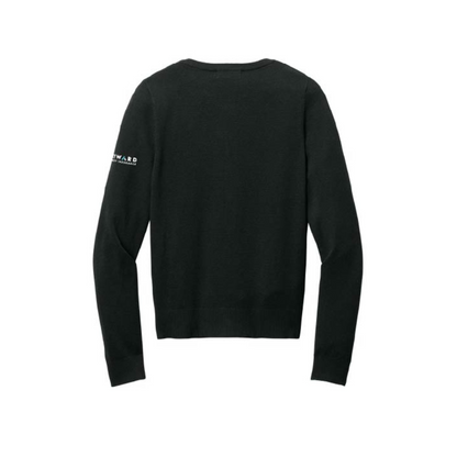 Women's Easy Care Crewneck Cardigan Sweater