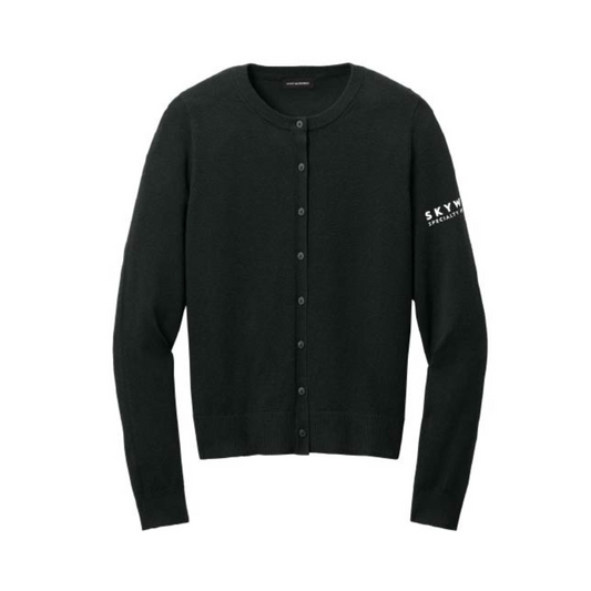 Women's Easy Care Crewneck Cardigan Sweater