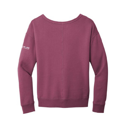 Ladies' Beach Wash V-Neck Sweatshirt