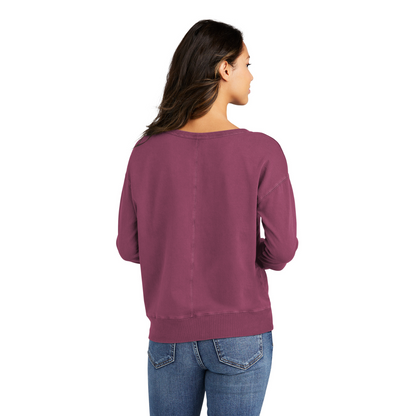 Ladies' Beach Wash V-Neck Sweatshirt