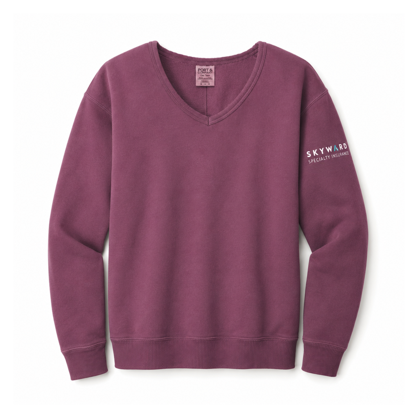 Ladies' Beach Wash V-Neck Sweatshirt