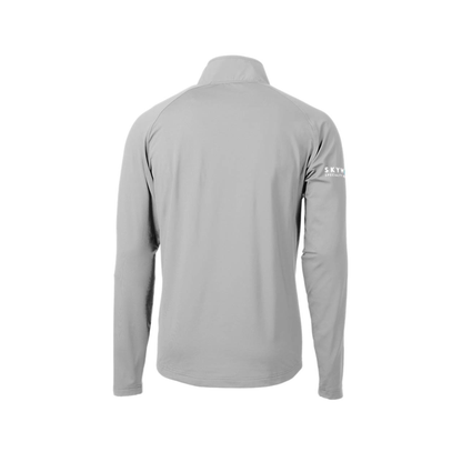 Cutter & Buck Eco Knit Hybrid Mens Quarter Zip